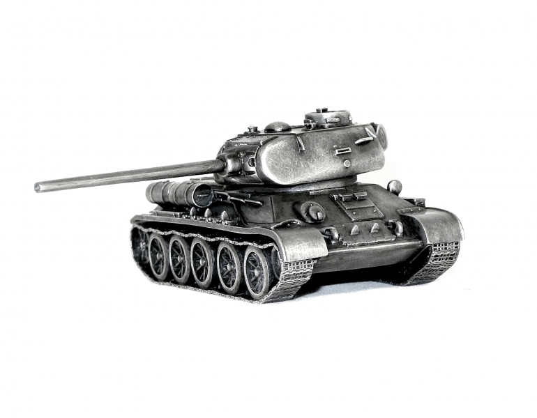 Модель танка Т-34-85 из металла
