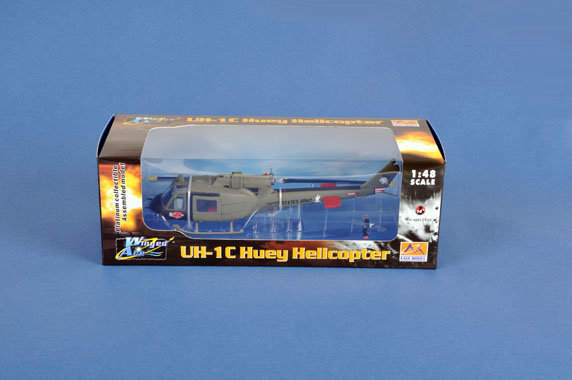 Вертолет UH-1C, 120th AHC, 3rd platoon,1969 (1/48)