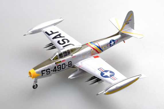 Самолет F-84E, Уильяма Бертрама, Январь 1951