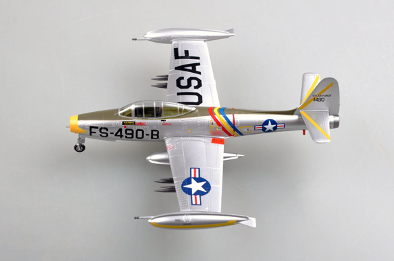 Самолет F-84E, Уильяма Бертрама, Январь 1951
