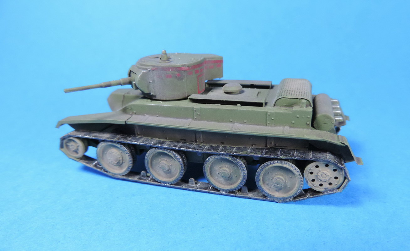 БТ-5 с цилиндрической башней, Киевский военный округ, лето 1935