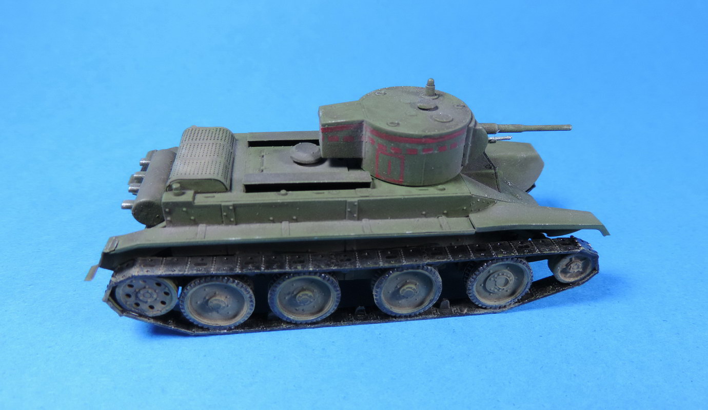 БТ-5 с цилиндрической башней, Киевский военный округ, лето 1935