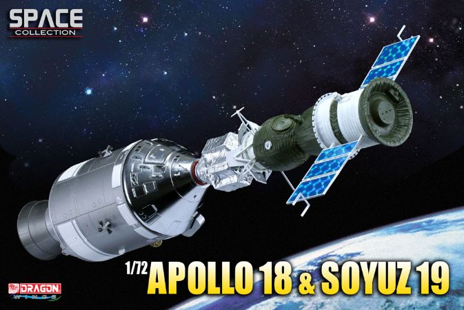 Космический аппарат APOLLO 18 + SOYUZ 19