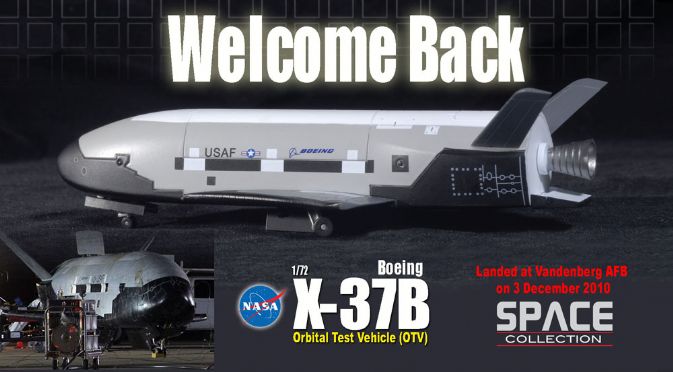 Космический аппарат X-37B ORBITAL TEST VEHICLE (OTV)