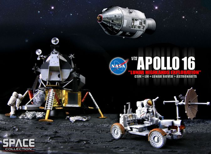 Космический аппарат APOLLO 16 "LUNAR HIGHLANDS EXPLORATION"