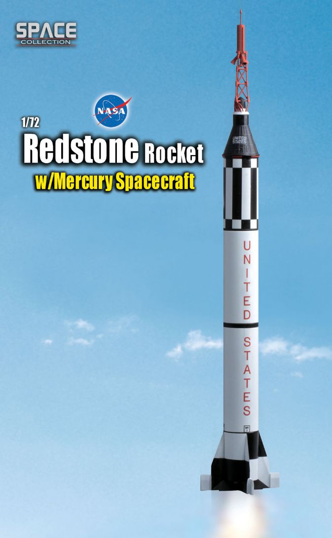 Космический аппарат REDSTONE ROCKET w/MERCURY SPACECRAFT