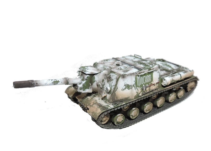 ИСУ-152 "Зверобой", зима 1945 г, Польша