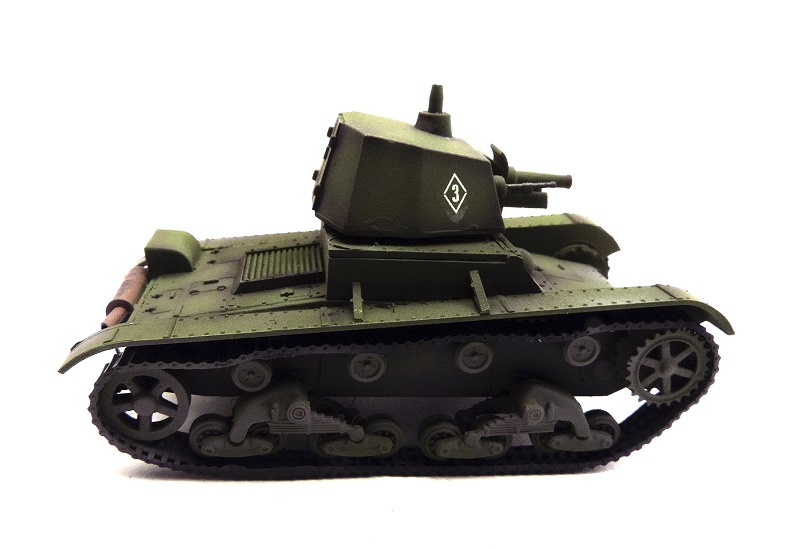 Танк Т-26 с башней А-43