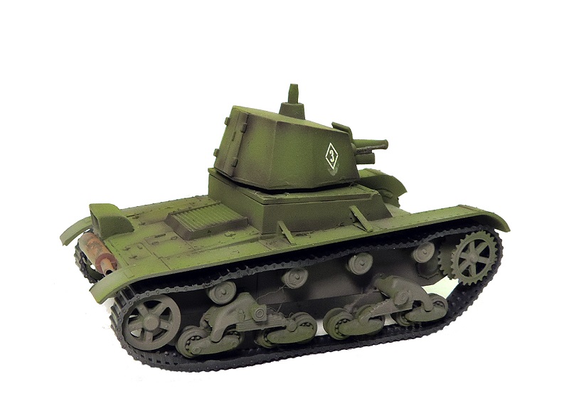 Танк Т-26 с башней А-43