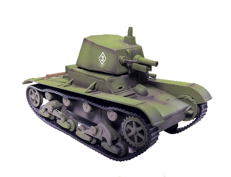 Танк Т-26 с башней А-43