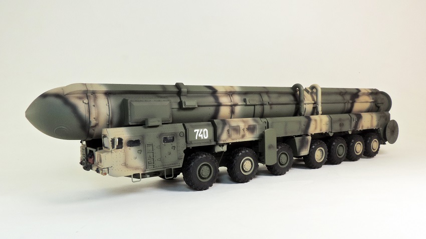 Ракетный комплекс Тополь СС-25 (камуфляж)