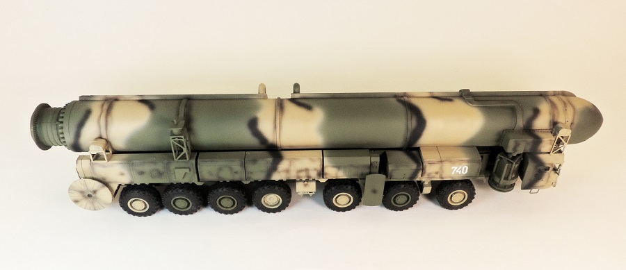 Ракетный комплекс Тополь СС-25 (камуфляж)