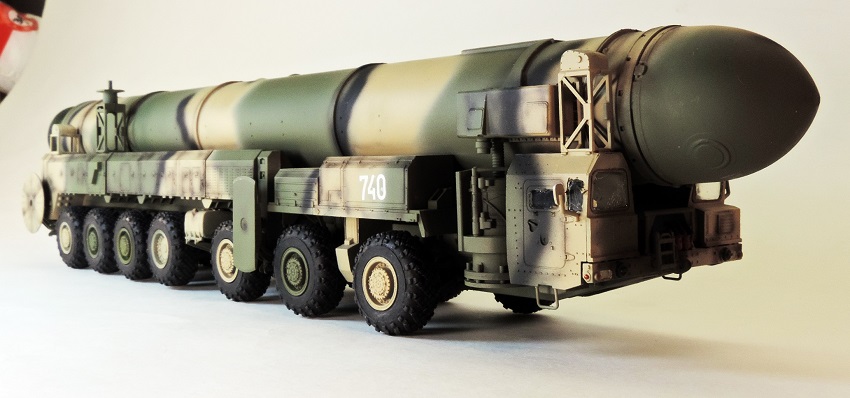 Ракетный комплекс Тополь СС-25 (камуфляж)