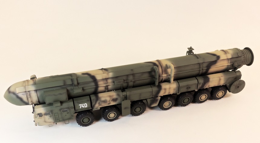 Ракетный комплекс Тополь СС-25 (камуфляж)