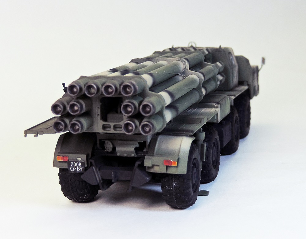 Реактивная система залпового огня БМ-30 (9К58) "СМЕРЧ"