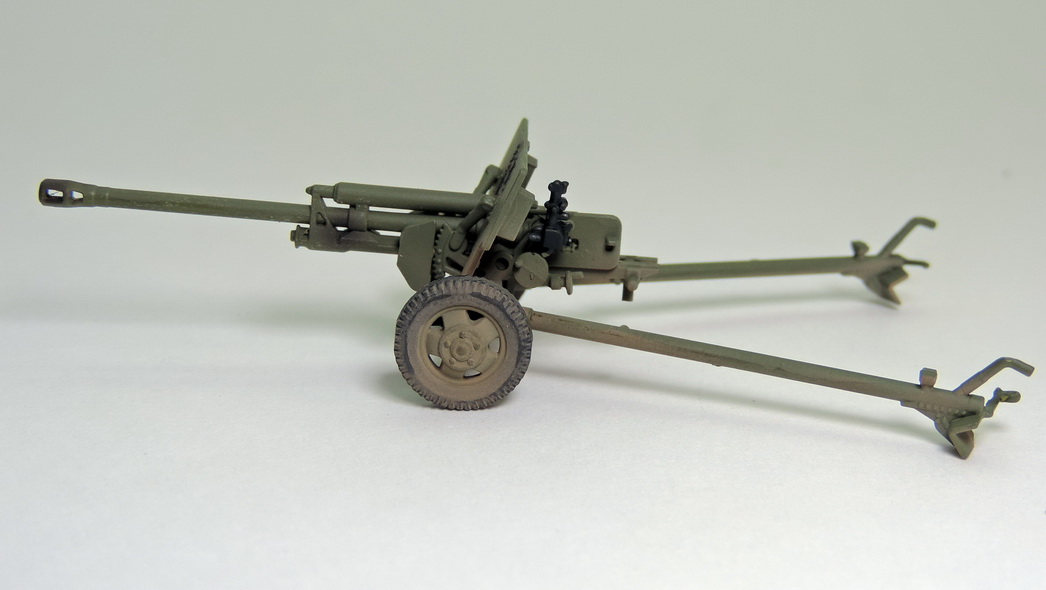 Советская противотанковая пушка ЗИС-3