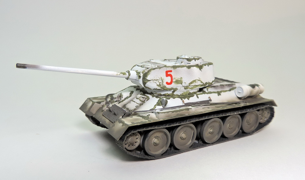 Танк Т-34/85, зима 1944г (ранняя)