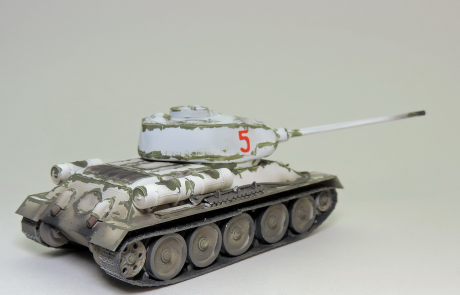 Танк Т-34/85, зима 1944г (ранняя)