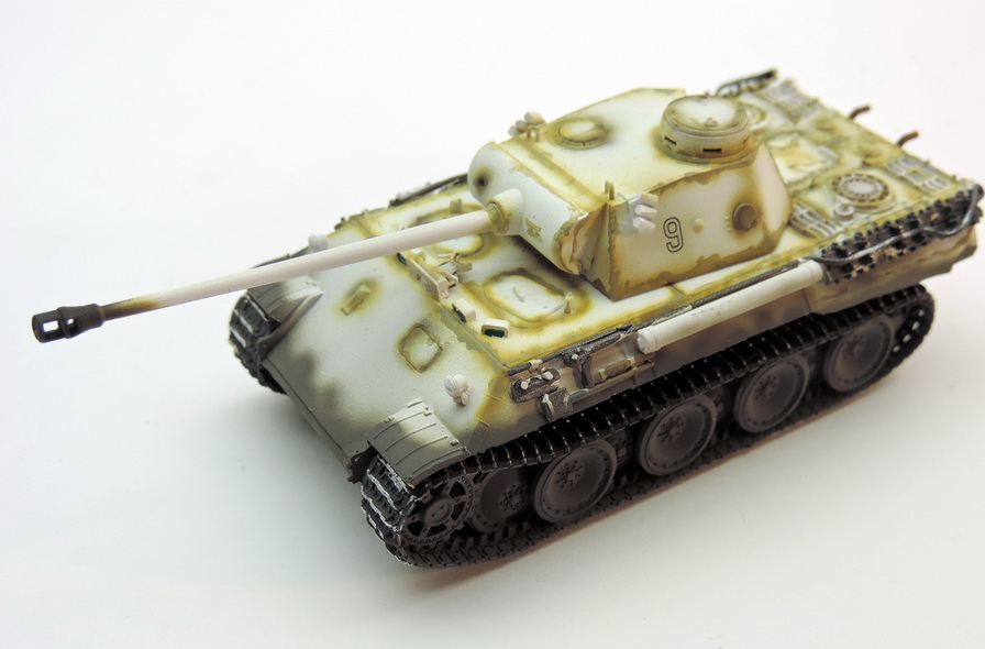 Танк PzKpfw V Panther D "Пантера", зимний камуфляж