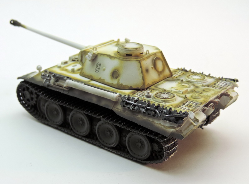 Танк PzKpfw V Panther D "Пантера", зимний камуфляж
