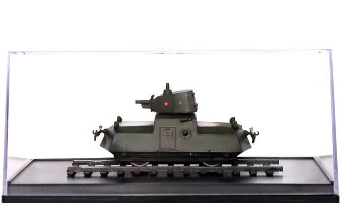 Бронедрезина Д-37 с башней Д-38
