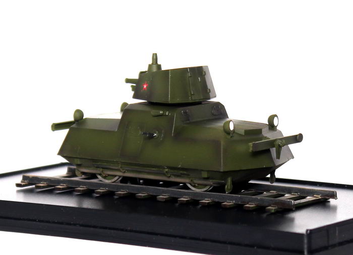 Бронедрезина Д-37 с башней Д-38