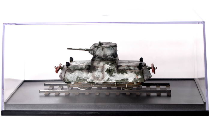 Бронедрезина ДТ-45 с башней от Т-26