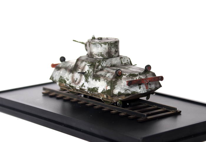 Бронедрезина ДТ-45 с башней от Т-26