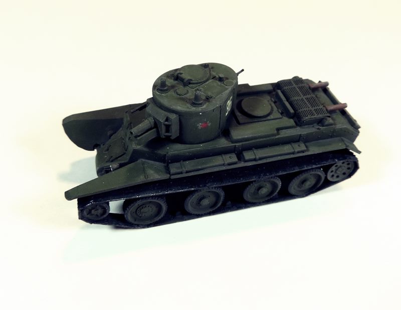 БТ-7А Советский артиллерийский танк