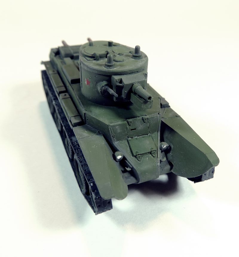 БТ-7А Советский артиллерийский танк