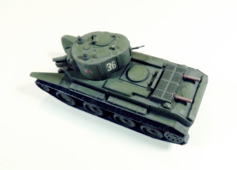 БТ-7А Советский артиллерийский танк