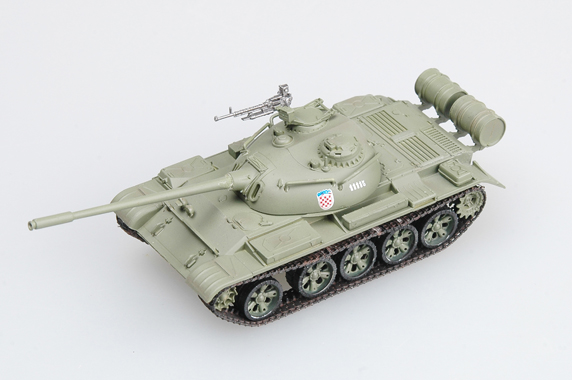 Танк Т-54 в Косово, 1998г.