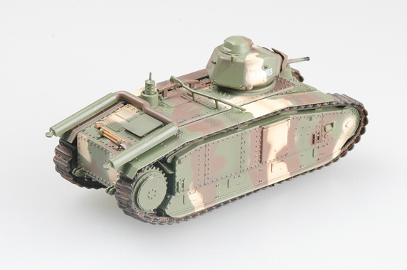 Танк B1bis, музей Саумюр, Франция, 2002г.