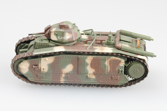 Танк B1bis, музей Саумюр, Франция, 2002г.