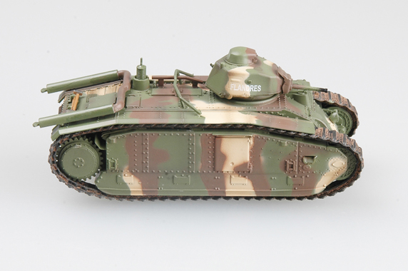 Танк B1bis, музей Саумюр, Франция, 2002г.