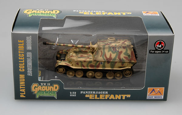 САУ Elephant 653 бат., Польша, 1944