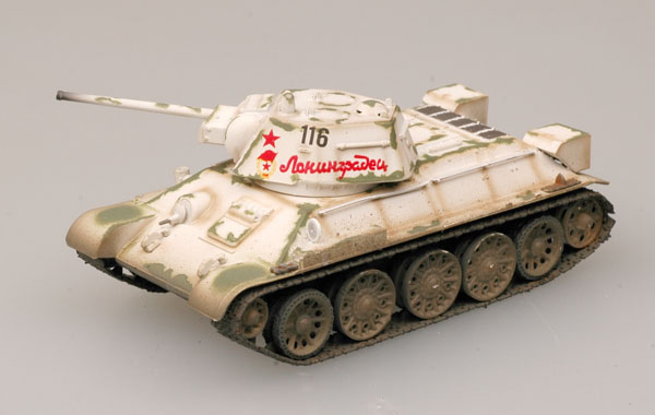 Танк Т-34/76, мод. 1943г. зимний камуфляж
