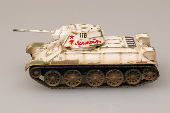Танк Т-34/76, мод. 1943г. зимний камуфляж