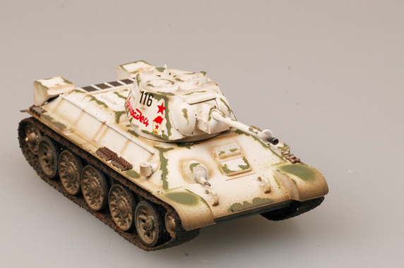 Танк Т-34/76, мод. 1943г. зимний камуфляж