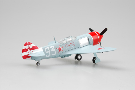 Самолёт Ла-7 белый №93 Долгушин
