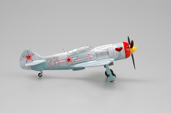 Самолёт Ла-7 белый №23 Головачев