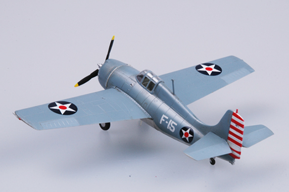 Самолет F4F-3 "Уалдкэт" VF-3 USS "Лексингтон" - Битва у Корал Си