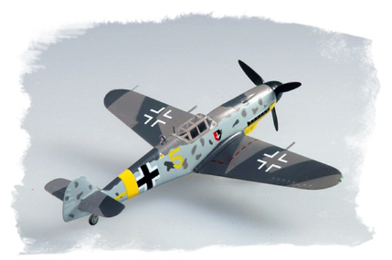 Самолет Мессершмитт BF-109G-2 VI./JG52 1942г. Россия