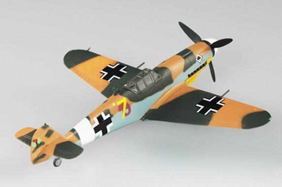 Самолет Мессершмитт BF-109G-2 III./JG53 1943г. Тунис