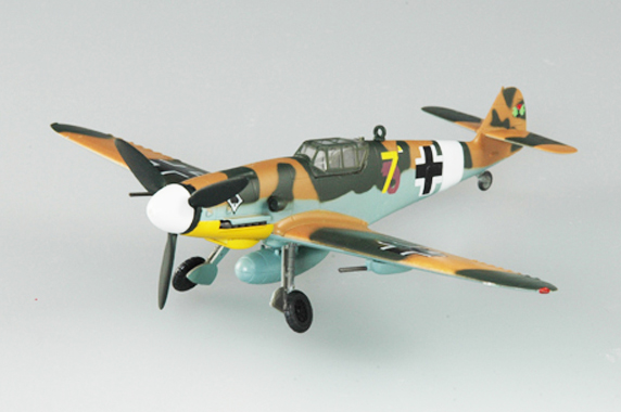 Самолет Мессершмитт BF-109G-2 III./JG53 1943г. Тунис