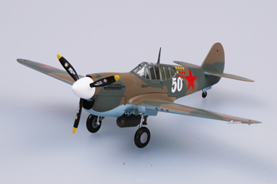 Самолет P-40E "Киттихаук" 154-й ИАП, 1942г.